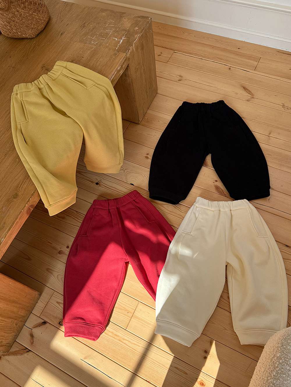 ロングパンツ・スウェットパンツ ゆるワイドスウェットパンツ 裏起毛バルーンシルエット 裏起毛スウェットパンツ【mh0011455】