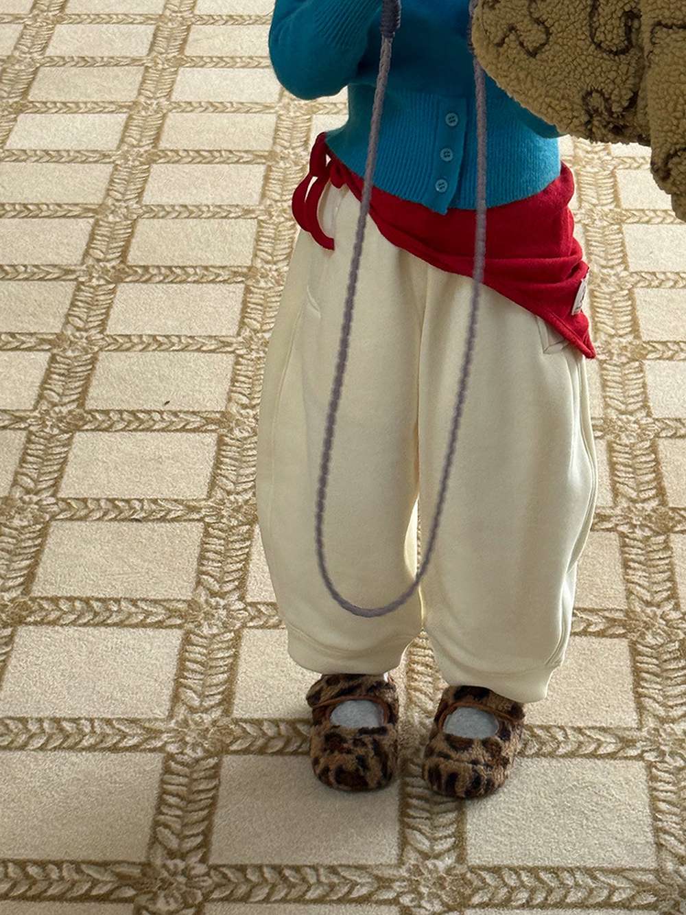 ロングパンツ・スウェットパンツ ゆるワイドスウェットパンツ 裏起毛バルーンシルエット 裏起毛スウェットパンツ【mh0011455】