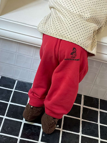 ロングパンツ・スウェットパンツ ゆるワイドスウェットパンツ 裏起毛バルーンシルエット 裏起毛スウェットパンツ【mh0011455】