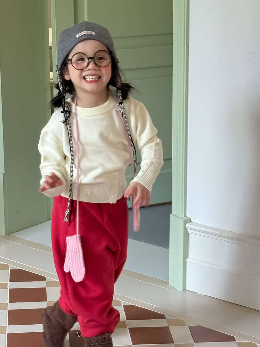 ロングパンツ・スウェットパンツ ゆるワイドスウェットパンツ 裏起毛バルーンシルエット 裏起毛スウェットパンツ【mh0011455】