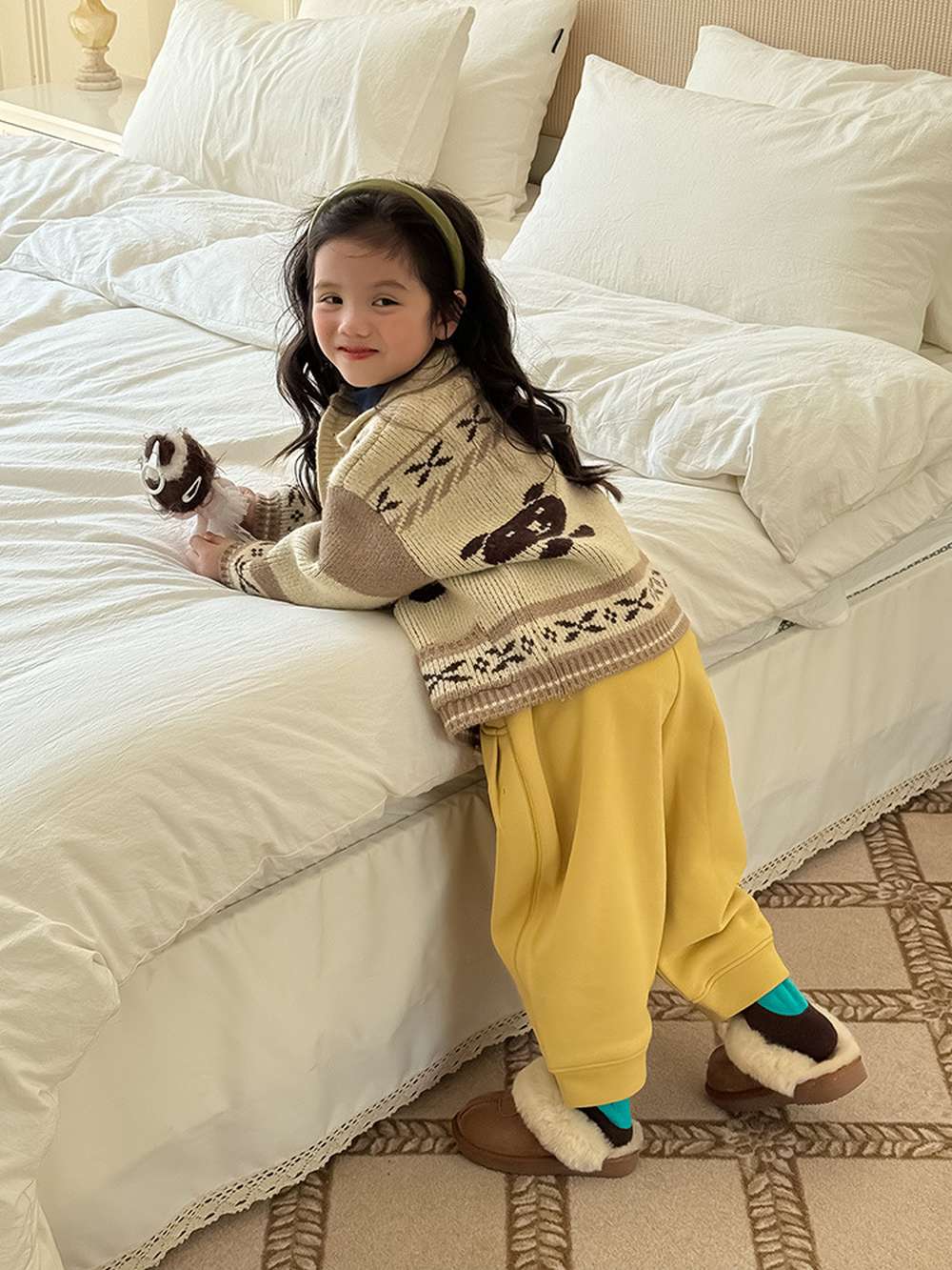 ロングパンツ・スウェットパンツ ゆるワイドスウェットパンツ 裏起毛バルーンシルエット 裏起毛スウェットパンツ【mh0011455】