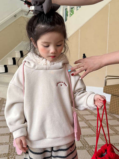 トレーナー・フーディ 長袖スウェットパーカー 裏起毛 もこもこフード付 長袖フーディー 【mh0011457】