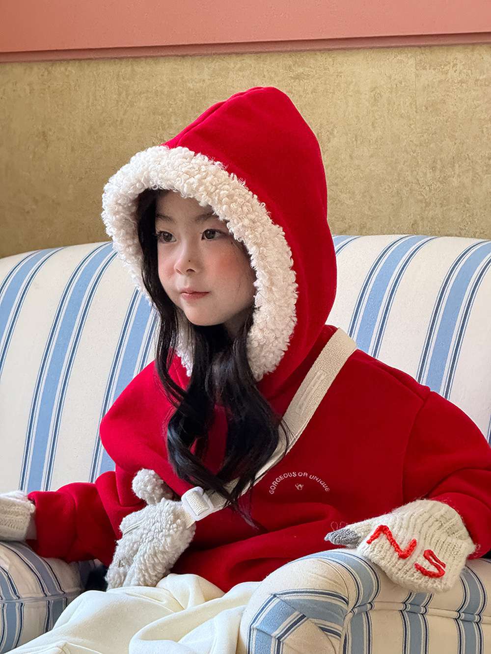 トレーナー・フーディ 長袖スウェットパーカー 裏起毛 もこもこフード付 長袖フーディー 【mh0011457】