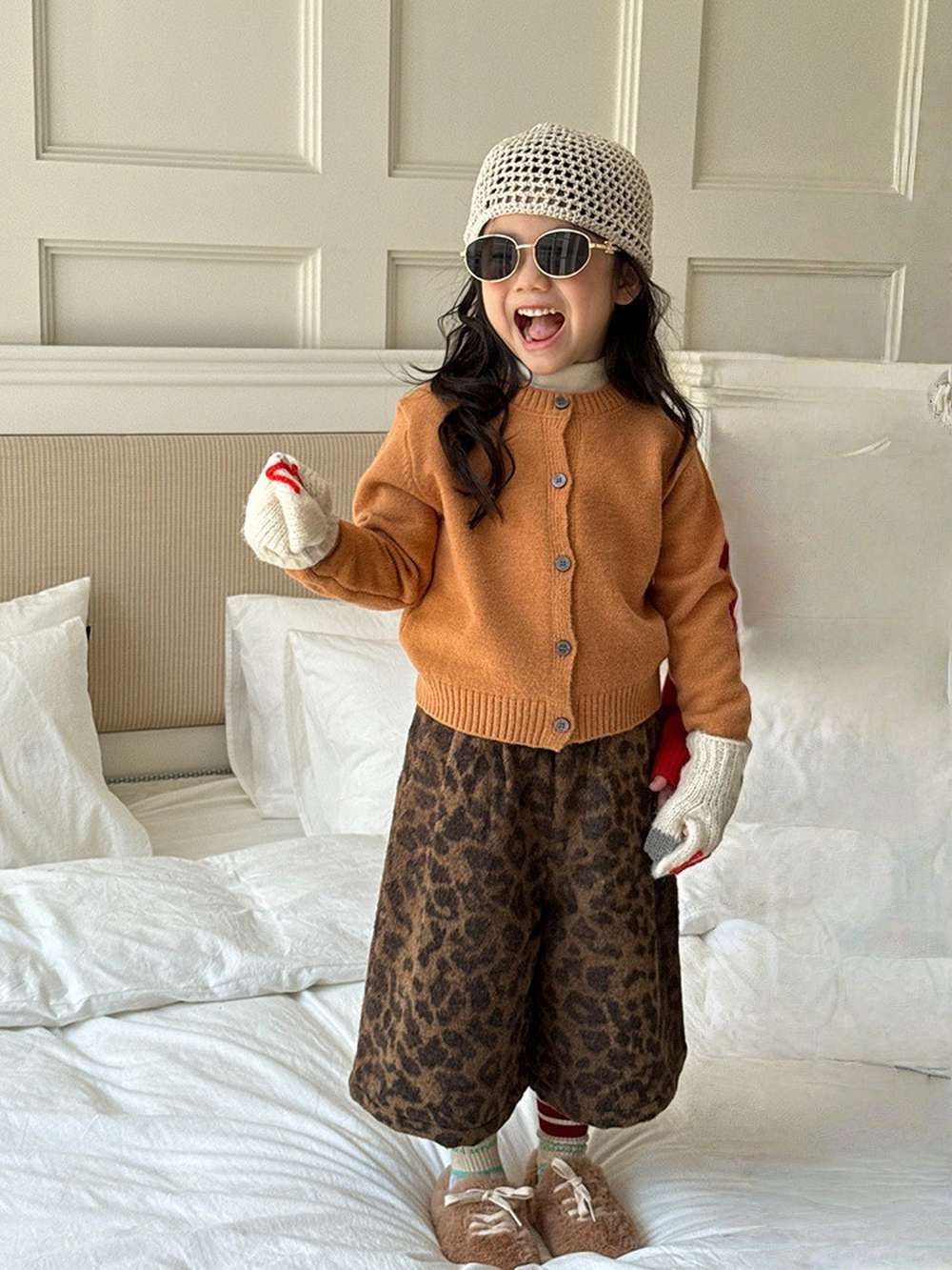 カーディガン・パーカー 長袖ニットカーディガン 無地 コットンブレンド ベーシックセーター【mh0011461】