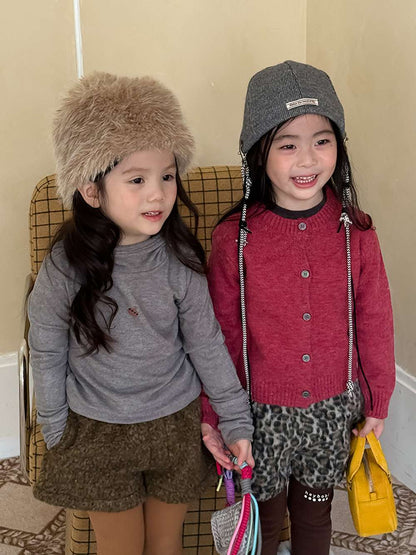 カーディガン・パーカー 長袖ニットカーディガン 無地 コットンブレンド ベーシックセーター【mh0011461】