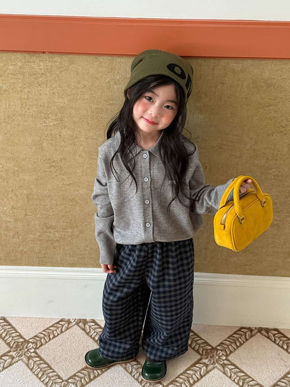 ロングパンツ・スウェットパンツ ロングパンツ 裏起毛 チェック柄 ストレートパンツ【mh0011463】