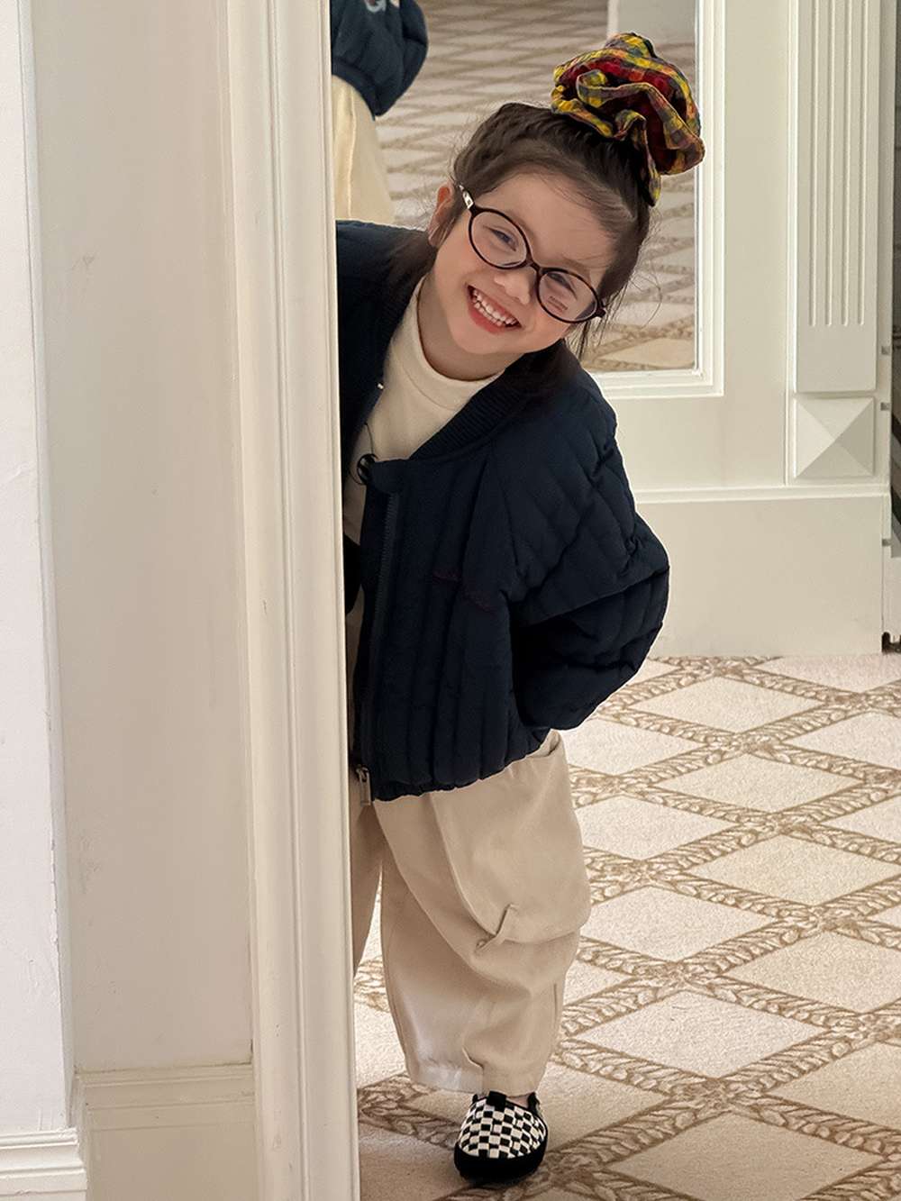 ショートコート・ジャケット・ジャンパー 長袖キルティングジャケット | 中綿入り総刺繍 | キャラクター柄アウター【mh0011467】