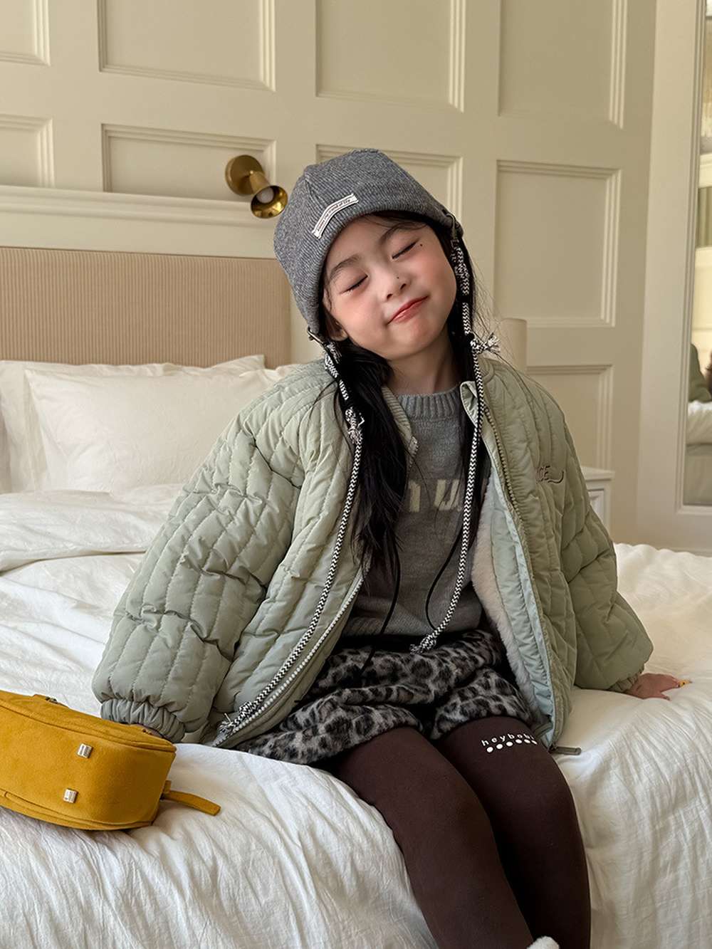 ショートコート・ジャケット・ジャンパー 長袖キルティングジャケット | 中綿入り総刺繍 | キャラクター柄アウター【mh0011467】