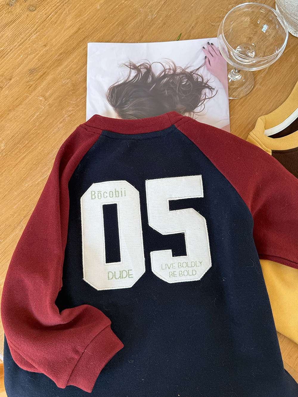 トレーナー・フーディ 長袖スウェット | ナンバーロゴ | 裏起毛ラグランプルオーバー【mh0011473】