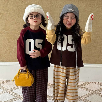 トレーナー・フーディ 長袖スウェット | ナンバーロゴ | 裏起毛ラグランプルオーバー【mh0011473】