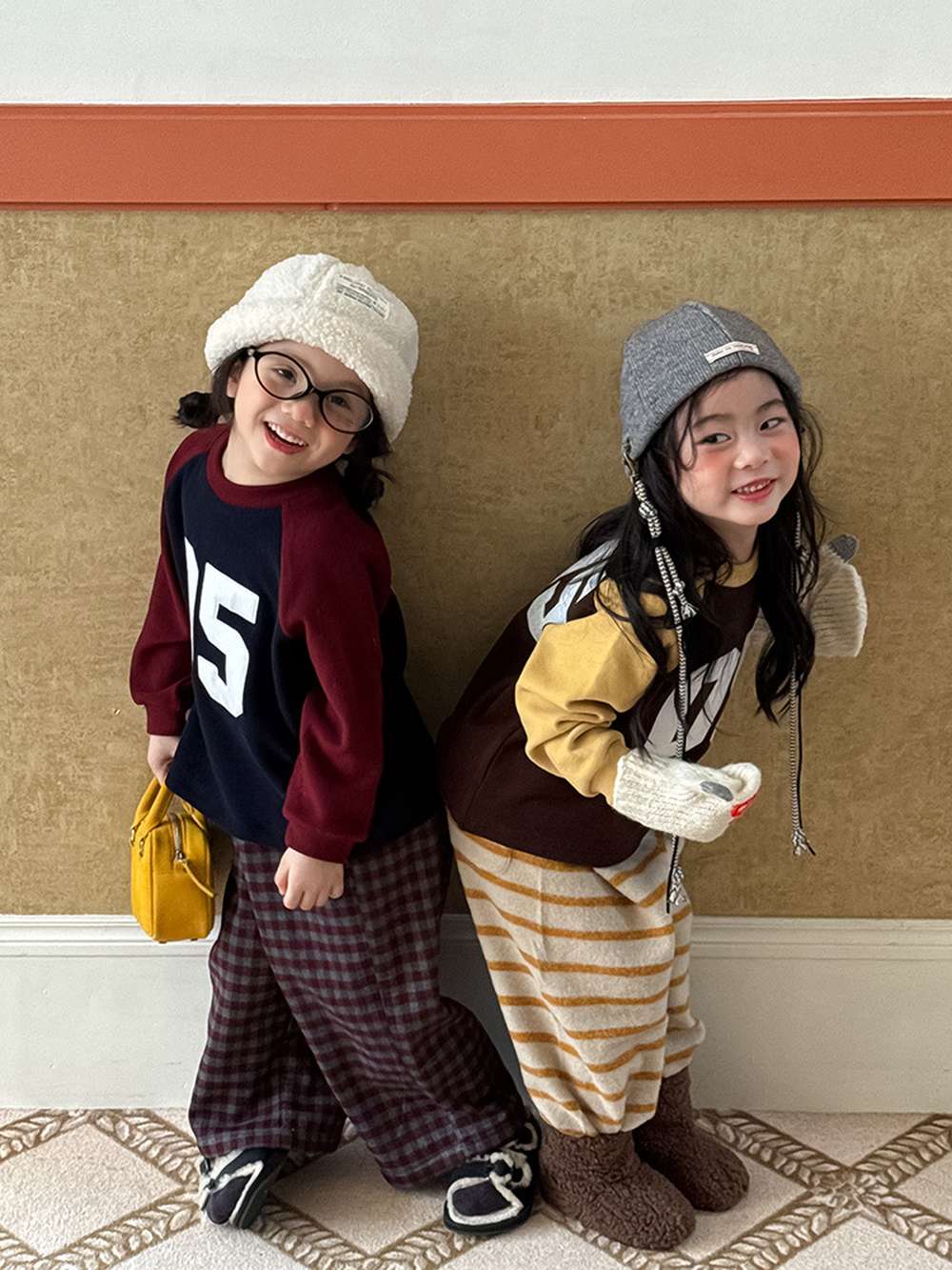 トレーナー・フーディ 長袖スウェット | ナンバーロゴ | 裏起毛ラグランプルオーバー【mh0011473】