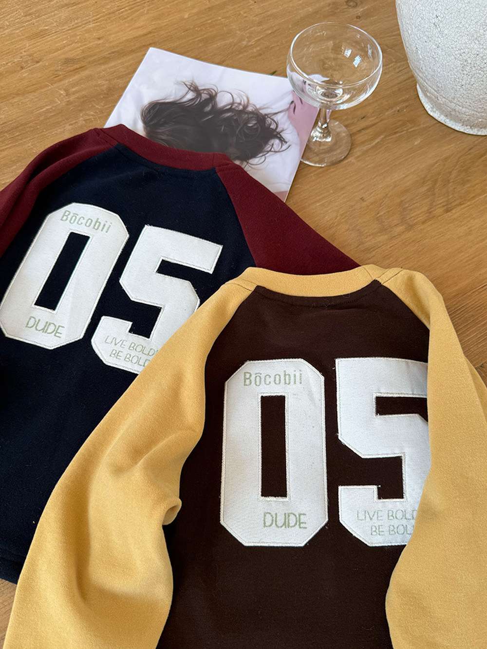 トレーナー・フーディ 長袖スウェット | ナンバーロゴ | 裏起毛ラグランプルオーバー【mh0011473】