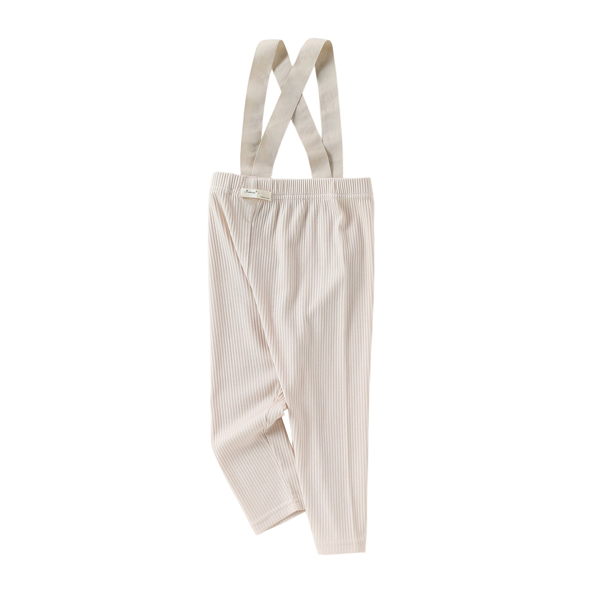 High-Waist Suspender Leggings サスペンダー付 ハイウエスト レギンス【mh0012324】 73CM / apricot mamahalo shop