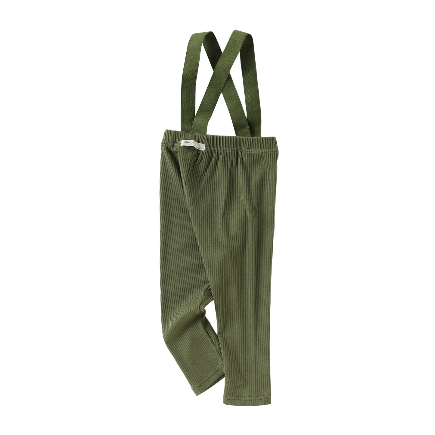 High-Waist Suspender Leggings サスペンダー付 ハイウエスト レギンス【mh0012324】 73CM / green mamahalo shop