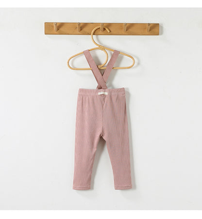 High-Waist Suspender Leggings サスペンダー付 ハイウエスト レギンス【mh0012324】 Beitaoya