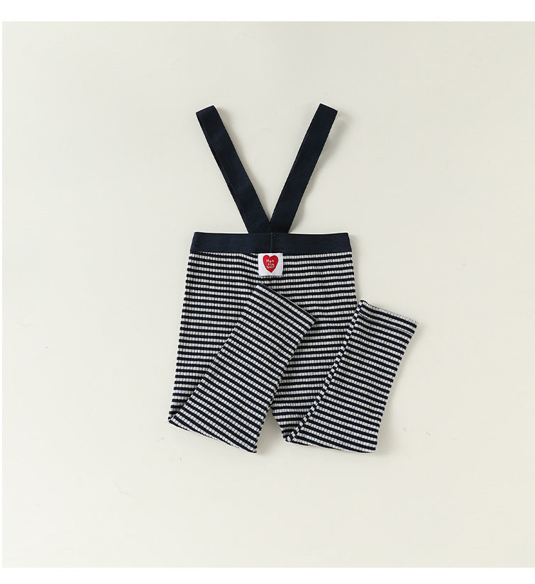 High Waist Suspender Leggings ハイウエスト サスペンダーレギンス【mh0012336】 Beitaoya