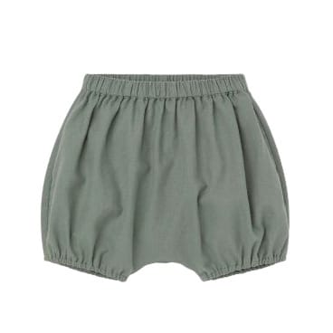 High Waisted Bloomer Cotton Shorts バルーン ショートパンツ【mh0013608】 Army Green / 73cm Beitaoya ハーフパンツ・ショートパンツ