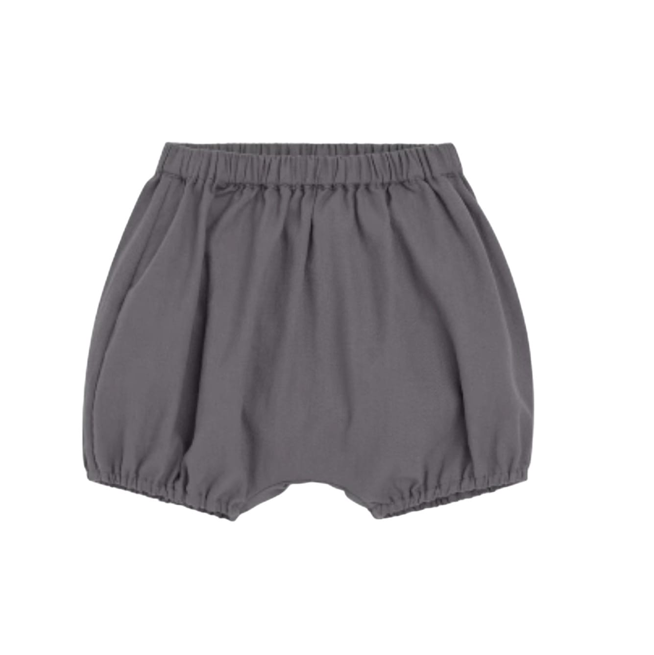 High Waisted Bloomer Cotton Shorts バルーン ショートパンツ【mh0013608】 Charcoal Gray / 73cm Beitaoya ハーフパンツ・ショートパンツ