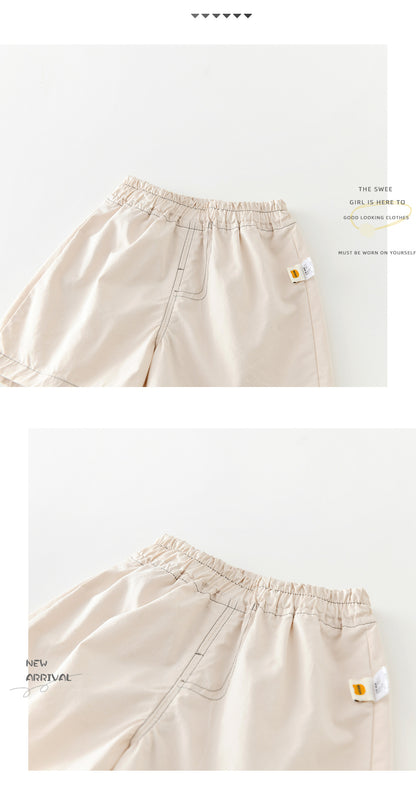 Playful Animal Pocket Shorts コットン ショートパンツ【mh0012862】