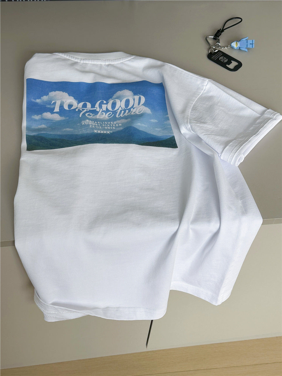 Mountain Graphic Pocket T-shirt マウンテンプリント 半袖Tシャツ【mh0012950】
