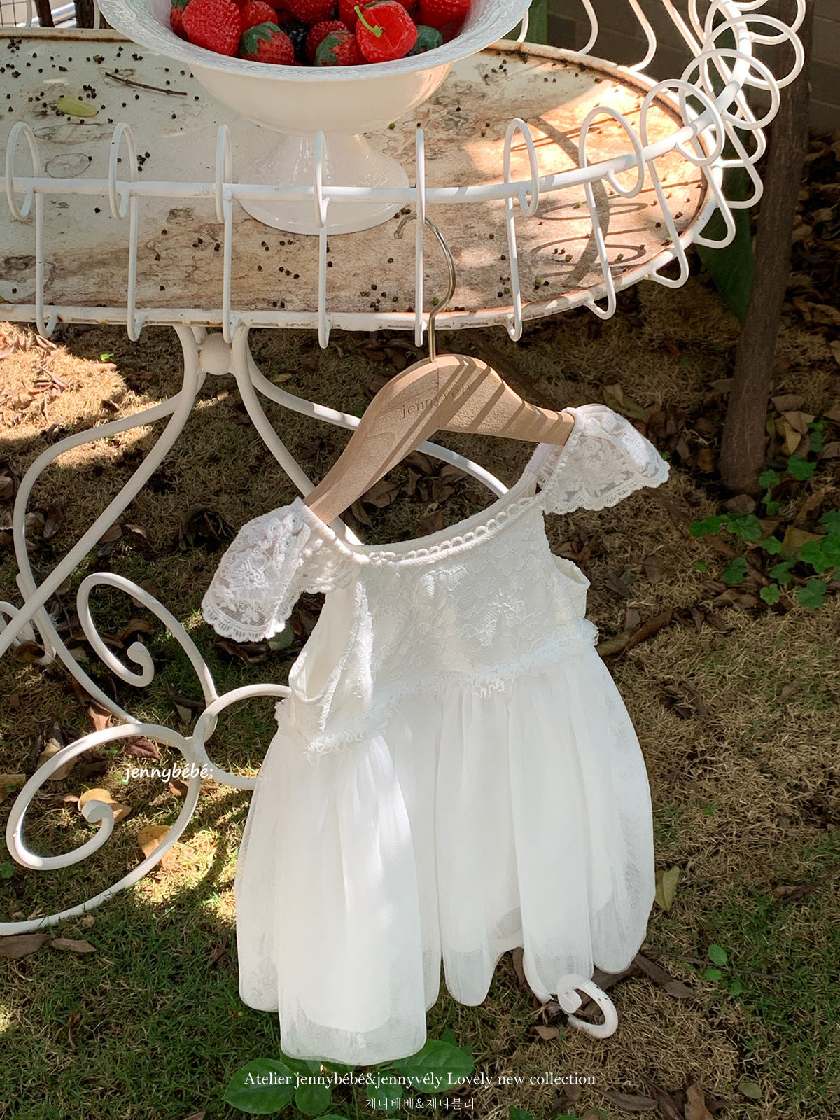 Lace Tulle Princess Dress レース チュール ワンピース【mh0012558】