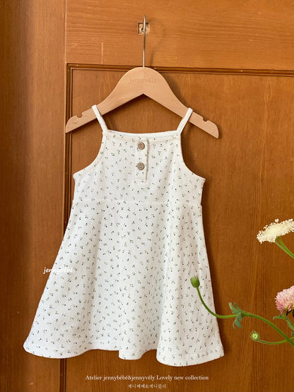 Floral Cotton Camisole Dress 花柄 コットン キャミソール ワンピース【mh0012555】