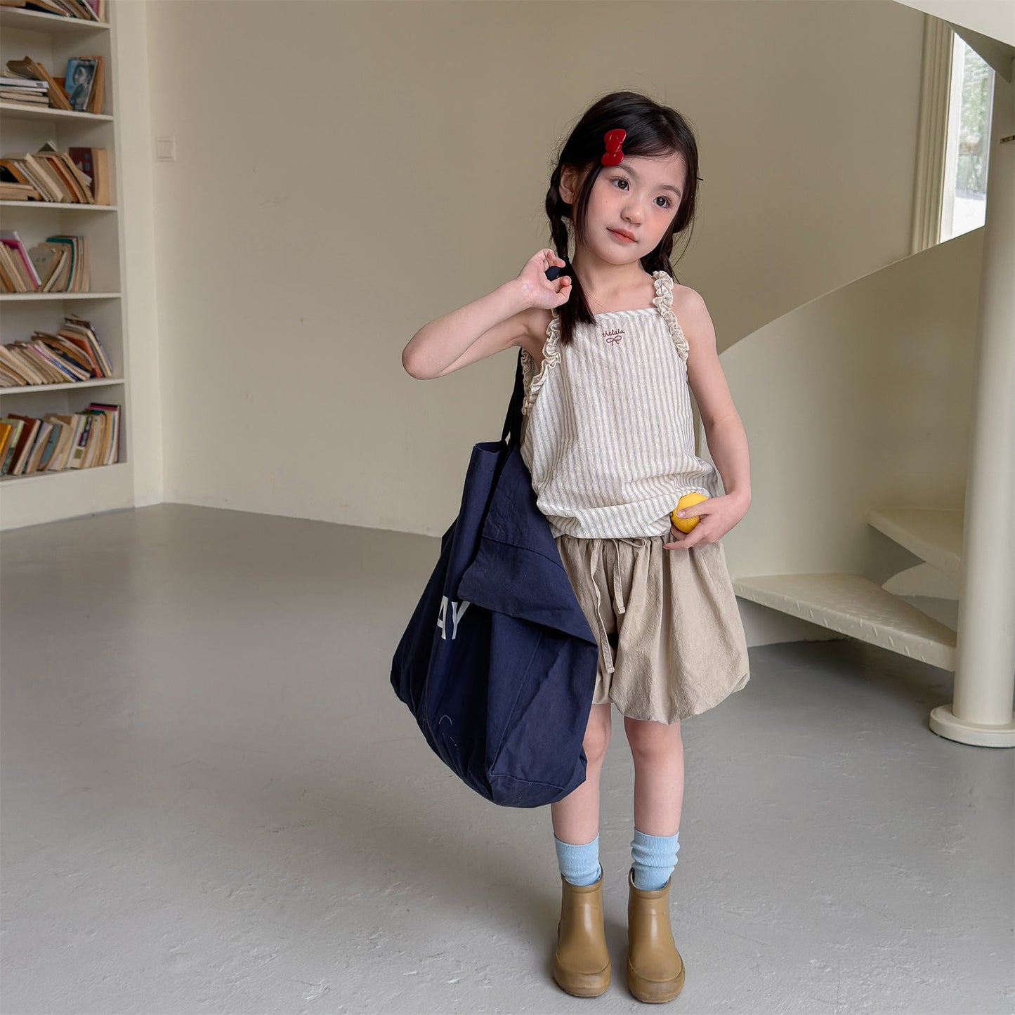 Puff Silhouette Bloomer Shorts パフシルエット ショートパンツ【mh0013232】