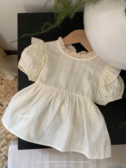 Puff Sleeve Top and Pants Set [mh0012533]