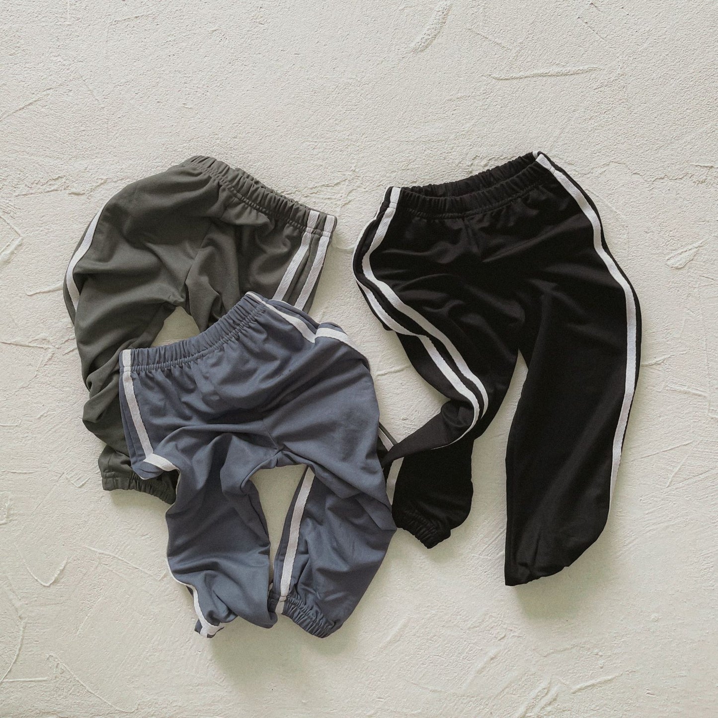 Side Stripe Cotton Sweatpants サイドライン ジョガーパンツ【mh0012636】