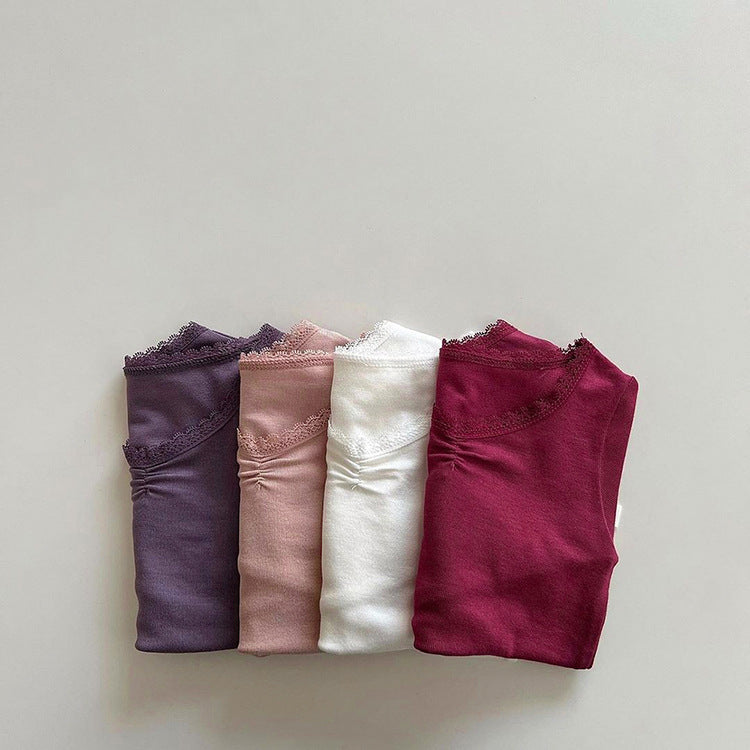 Lace Collar Loungewear Set レース襟 ルームウェア セットアップ【mh0012691】