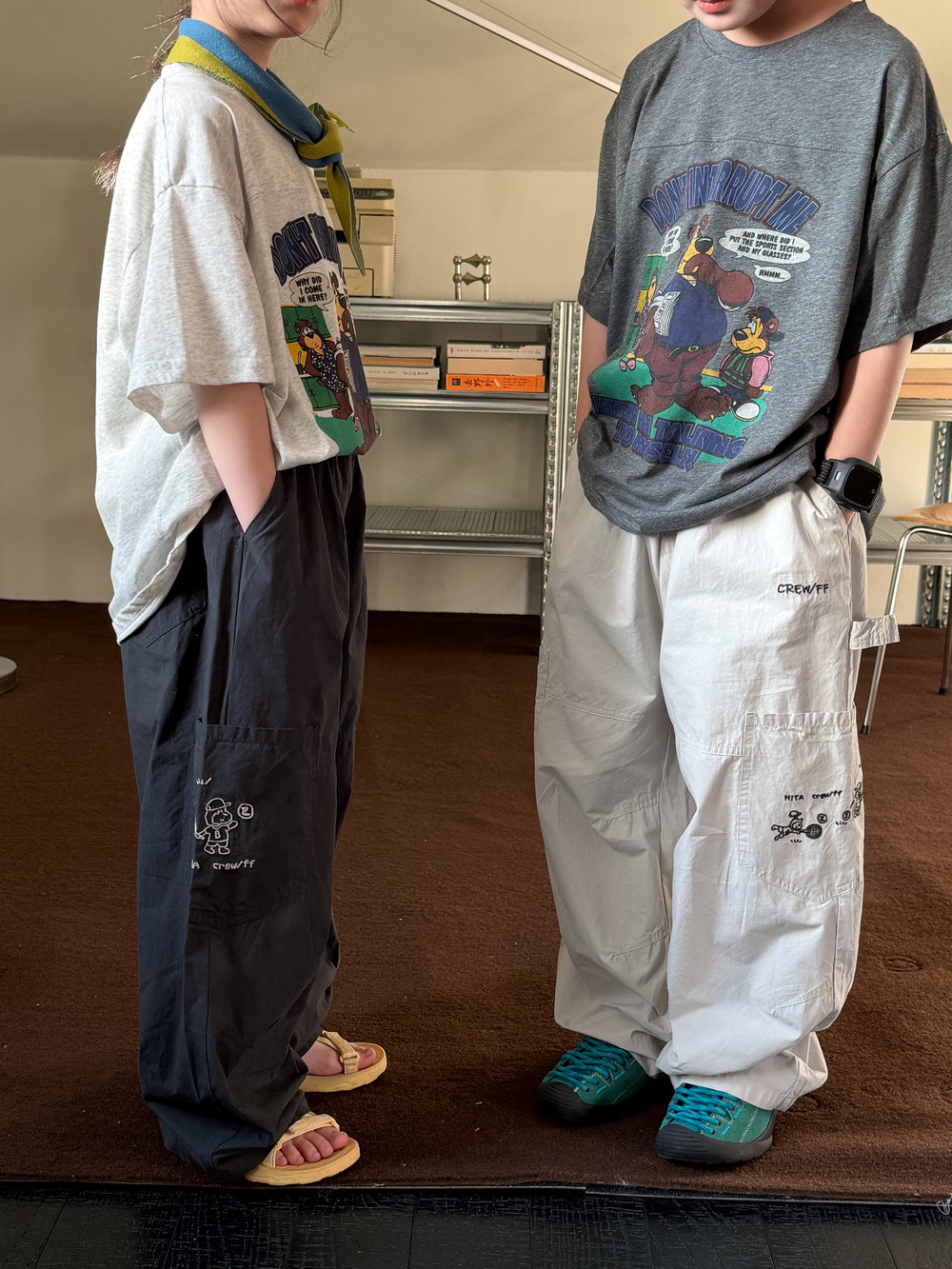 Loose Cargo Trousers カーゴ ワイドパンツ【mh0012524】