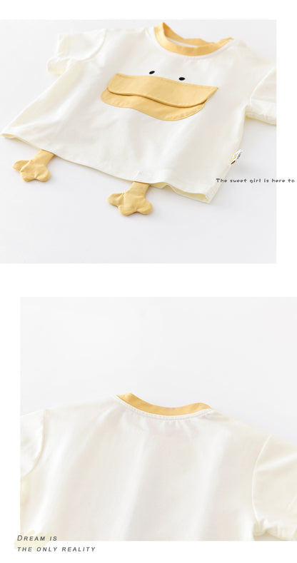 Playful Animal Graphics Tee (Short Sleeve T-shirt) [mh0012864]