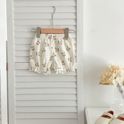 Floral Ruffle Camisole Bloomer フリル キャミソール ブルマ【mh0013159】