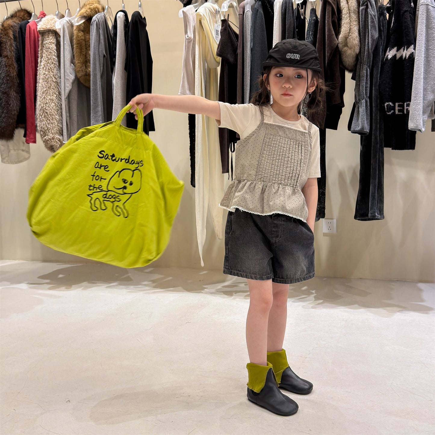 Vintage Washed Denim Shorts ベーシック デニムショートパンツ【mh0013225】