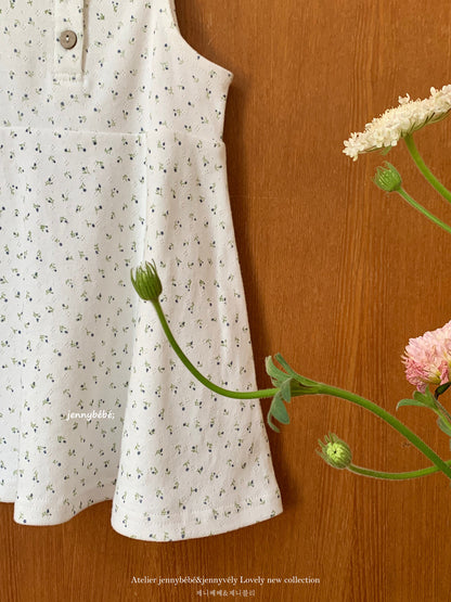 Floral Cotton Camisole Dress 花柄 コットン キャミソール ワンピース【mh0012555】