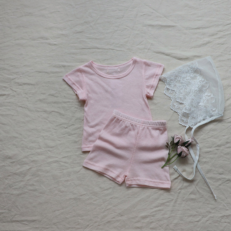 Mesh Cotton Short Set 半袖 パジャマ セット【mh0012607】