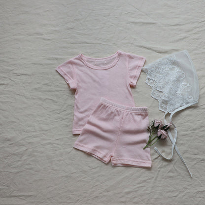Mesh Cotton Short Set 半袖 パジャマ セット【mh0012607】