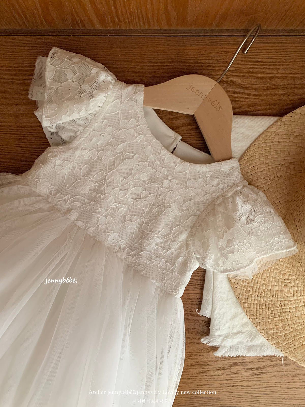 Lace Tulle Sleeveless Romper Dress レース チュール ロンパース ドレス【mh0012554】