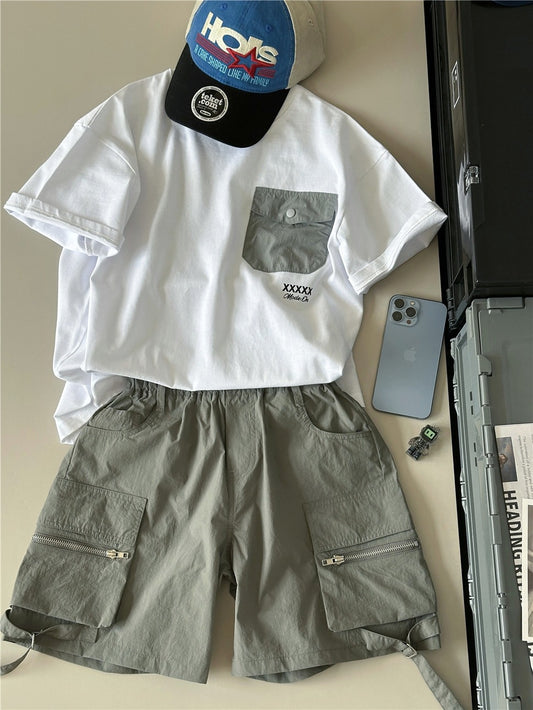 Mountain Graphic Pocket T-shirt マウンテンプリント 半袖Tシャツ【mh0012950】