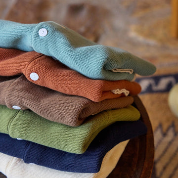 ベビー キッズ 配色 パイピング ニットカーディガン【mh0014414】