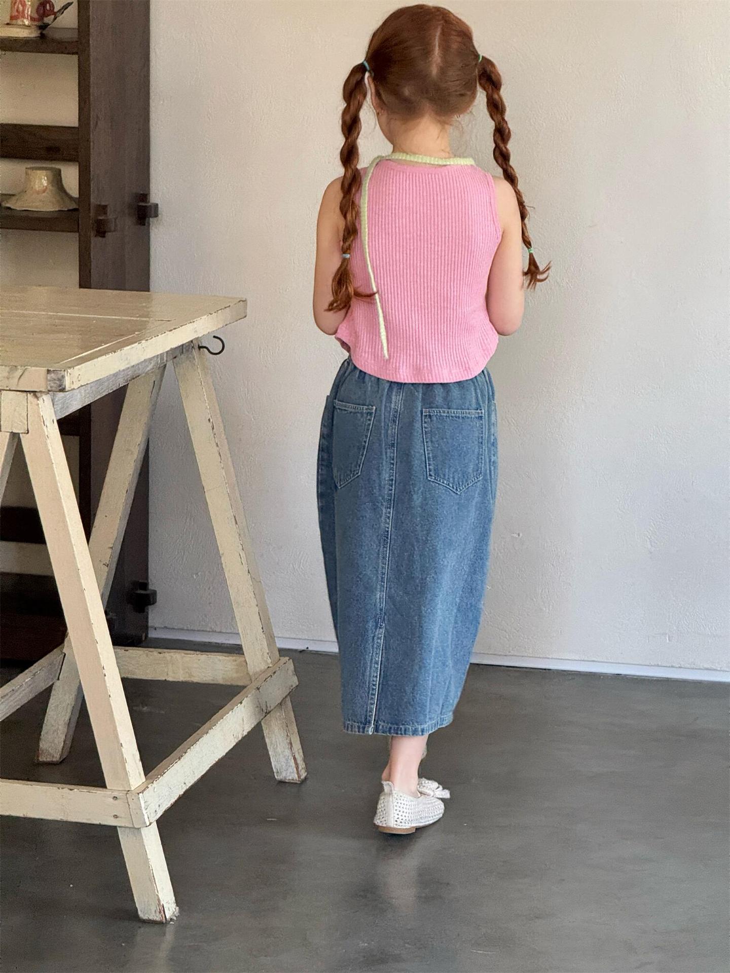 Simple Solid Sleeveless Base Top シンプル ノースリーブ トップス【mh0012219】