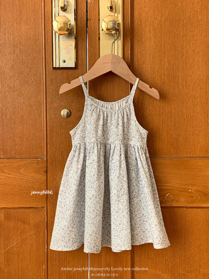 Floral Cotton Camisole Dress 花柄 コットン キャミソール ワンピース【mh0012541】