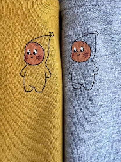 Popcorn Character T-shirt キャラクター 半袖Tシャツ【mh0012948】
