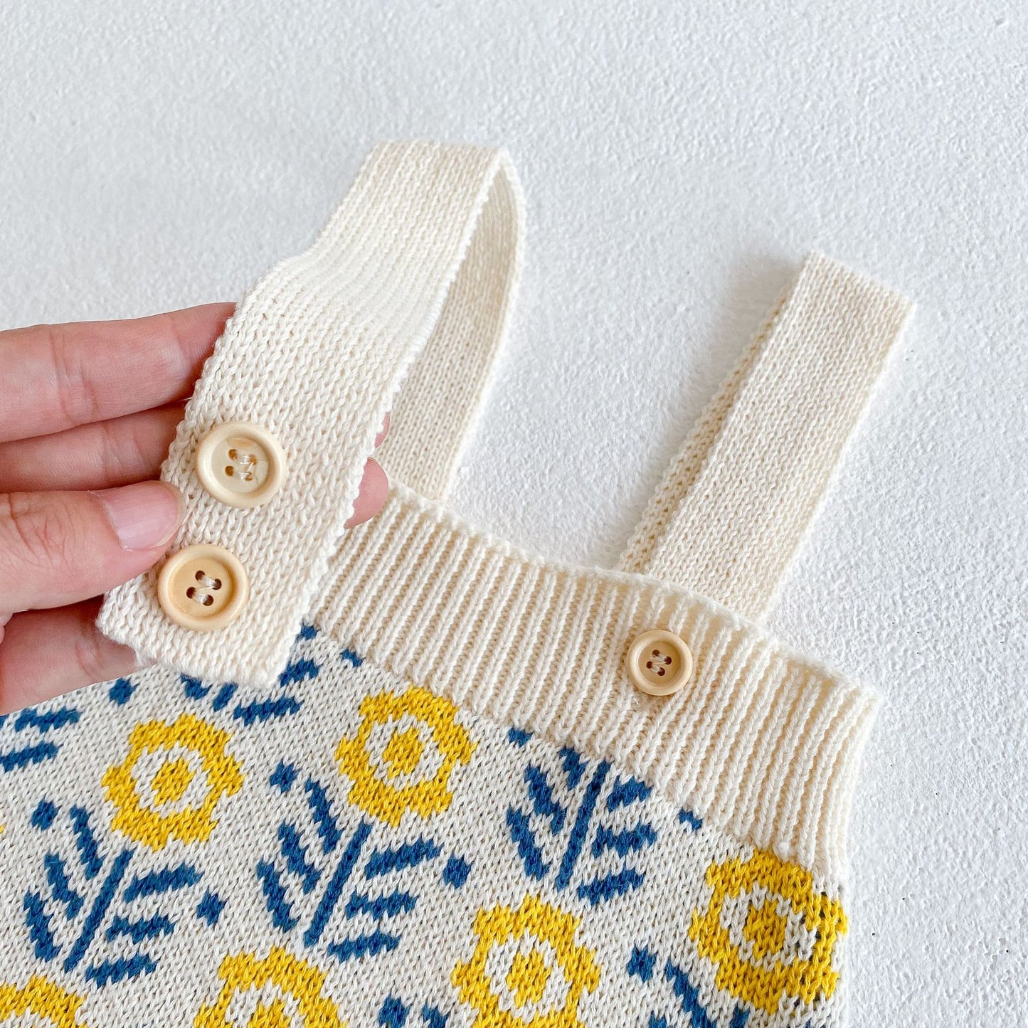 Jacquard Flower Knitted Set ジャガード フラワー ニット セットアップ【mh0011987】