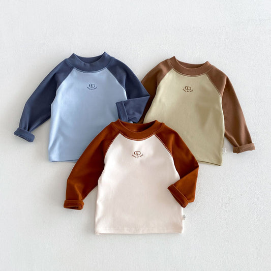 Kids' Raglan Color-Block Long-Sleeve T-Shirt / Long Pants [mh0014770]