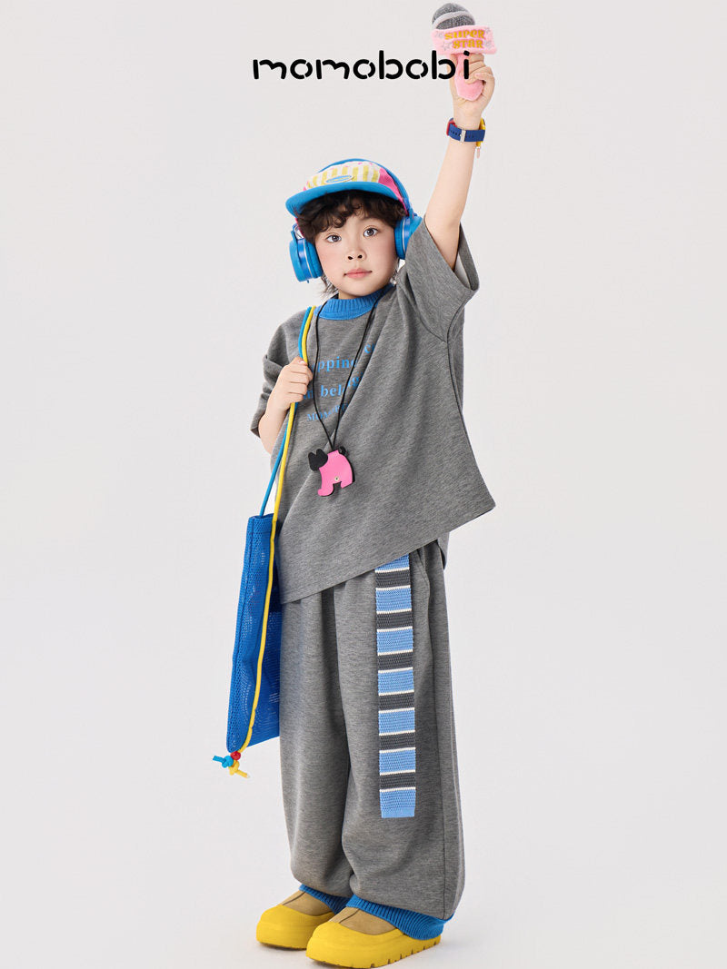 Wide Stripe School Tie ニット ストライプ ネクタイ【mh0013014】