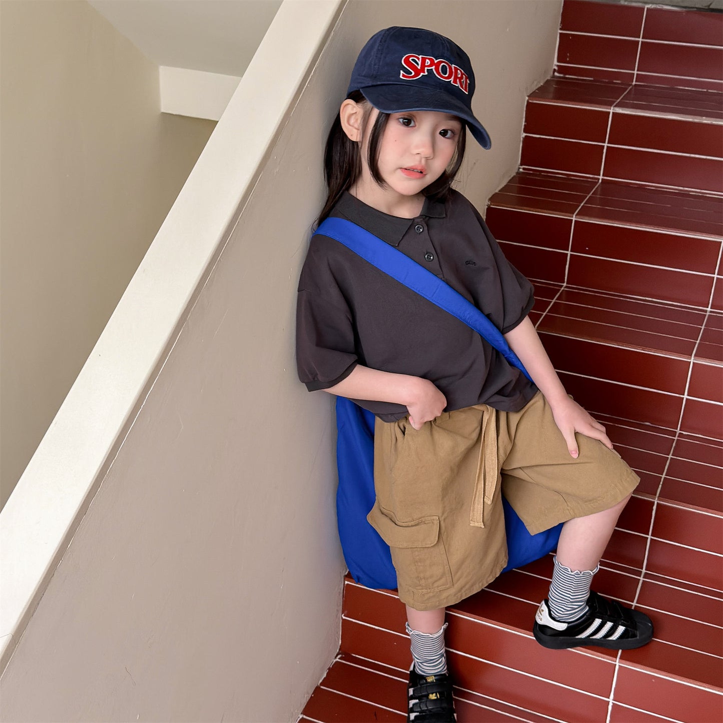 Short Sleeve Pique Cotton Polo Shirt 半袖 コットン 鹿の子 ポロシャツ【mh0012658】
