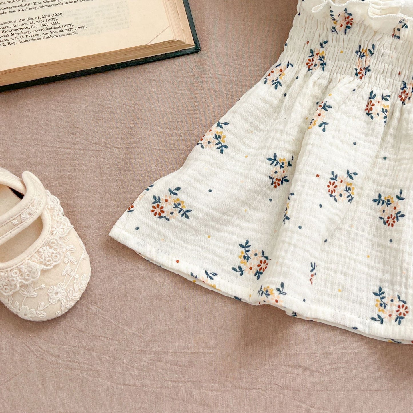 Floral Ruffle Camisole Bloomer フリル キャミソール ブルマ【mh0013159】