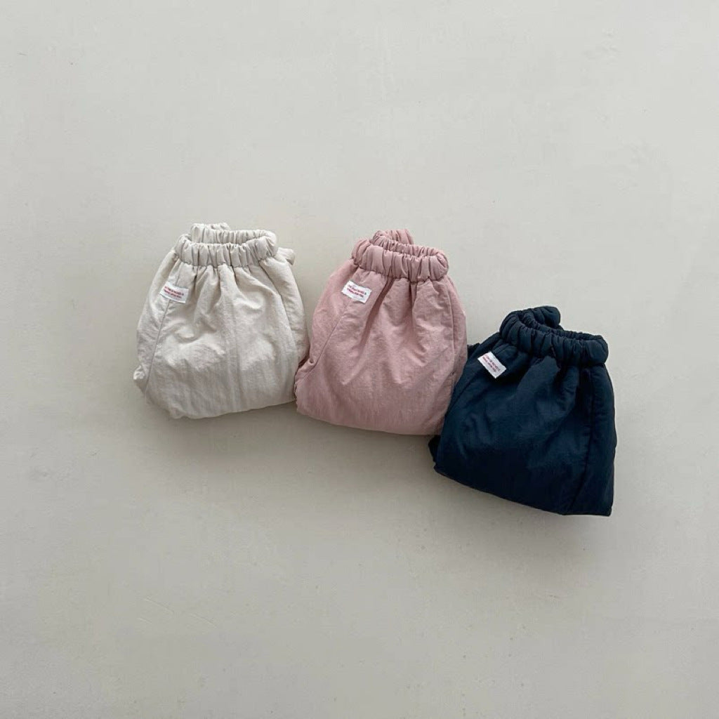 ベビー キッズ 裏ボア ロングパンツ【mh0014654】