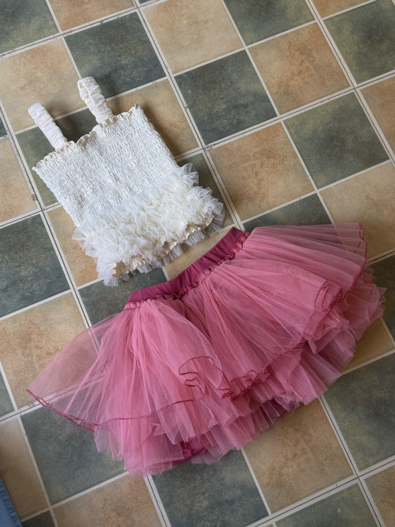 Mesh Puffy Princess Skirt チュール プリンセススカート【mh0013260】